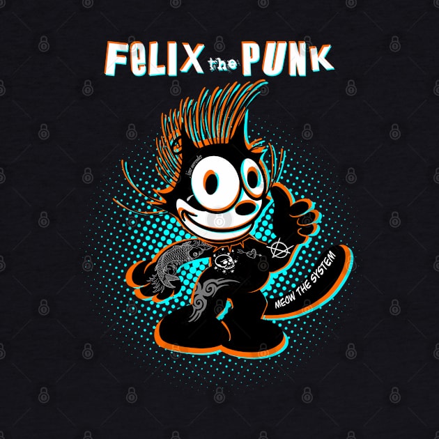 Felix the punk by Blacklinesw9